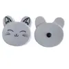Regla Suave Portátil Retráctil de Dibujos Animados Mini Cinta Métrica de Cuero para el Hogar Cinta Métrica de Cuero Retráctil Automática para Cintura de Ropa