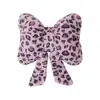 Producto Nuevo de Invierno Almohada Cervical para Reposacabezas de Coche Cojín para Asiento de Coche Transfronterizo Estampado de Leopardo Decoración de Coche Soporte Lumbar