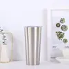 Fábrica al por mayor 304 taza de acero inoxidable para automóvil, termo, taza de cerveza recta, taza de aislamiento, taza fría, logotipo al por mayor