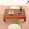 Mesa Kang de Madeira Maciça, Mesa Baixa, Mesa de Jantar, Mesa de Chá, Mesa Quadrada Antiga Chinesa Clássica Ming e Qing para Janela de Canto Tatami