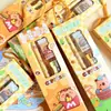Set de Papelería de Lápiz Capibala para Niños de Cinco Piezas Regla Borrador Set Caja de Regalo Regalo Wholesale