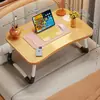Mesita de noche, mesa plegable, escritorio para estudiantes, escritorio de dormitorio, soporte para portátil, escritorio de oficina, escritorio para perezosos