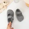 Zapatos de Algodón de Terciopelo para Niñas 2026 Otoño/Invierno Nuevo Estilo Coreano Versátil para Bebé Zapatos de Algodón de Suela Suave con Plus de Terciopelo Zapatos de Princesa para Niña