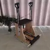 Equipo de Pilates, Silla Estable, Silla de Yoga, Silla de Madera Maciza para Uso Doméstico y Comercial, Silla para Entrenamiento Personal, Equipo de Entrenamiento de Flexibilidad y Equilibrio