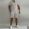 Polo informal de manga corta holgado para hombre, traje deportivo de verano 2023, estilo europeo y americano, disponible en Amazon AliExpress.