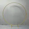 Arco de Marco Circular de Hierro para Bodas Más Vendido Transfronterizo Arco de Flores con Globo de un Solo Poste Decoración Popular para Escenario de Cumpleaños