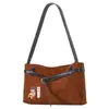 Bolsa de Motocicleta de Terciopelo RPET Transfronteriza Bolso de Hombro RPET Reciclado Bolso Cruzado de Poliéster Reciclado Fábrica Personalizada