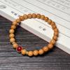 Novo Sandalo Shan Bambu Lótus Pulseira DIY Sandalo Fragrante Tipo Teca Pulseira de Madeira Mista