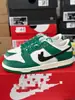 Zapatos Originales Puros para Hombre Putian Dunk Low Gris Blanco Gris Humo Niebla Retro Tenis Casuales Deportivos para Correr para Mujer