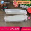 3 * 32 CM engrossado 7 seda OPP slim auto-adesivo saco de embalagem transparente saco de jóias saco de pauzinhos saco 1000 PCs