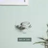 Decoração de Parede Nórdica Pendente para Sala de Estar Loja de Chá com Leite Decoração de Parede Suave Pingente Decoração de Parede Parede de Fundo Decoração Pendente de Pássaro 3D