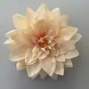 Cabezas de Flores de Dahlia Simuladas, Flores de Seda Hechas a Mano, Flores Artificiales, Accesorios para el Cabello DIY, Decoraciones de Boda, Accesorios Florales, Adornos de Flores de Seda