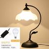 Abajur de mesa quarto criativo abajur de cabeceira regulável casa quente luz quente simples moderno criativo plug-in abajur de mesa