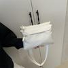 Nuevo Bolso de Hombro Tela de Nailon Moderno Cool Versión Coreana Bolso de Hombro Mini para Hombre y Mujer Bolso Cuadrado Pequeño Primavera 2025 Mediano