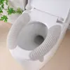 Cojín Impermeable de Espuma Eva No Lavable para Asiento de Inodoro, Universal para Todas las Estaciones, Cubierta de Espuma de Silicona para Asiento de Inodoro