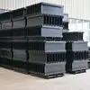 Sección central de la canaleta de la máquina raspadora de mina de carbón, capa de recubrimiento ranurada, pared de canaleta deflector forjado tipo SGZ630/220