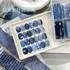 Huasi Die - Série de Papel de Transferência para Nail Art Papel de Transferência para Nail Art Papel de Transferência Céu Estrelado (Cada Estilo Tem 1 Metro de Comprimento)