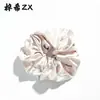 30 m Anel de cabelo de seda para intestino grosso 9cm Cor sólida francesa Estilo coreano Temperamento simples de alta qualidade Corda de cabelo retrô Acessórios de cabelo