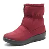 Botas Nuevas de Algodón para Mujer Botas de Invierno para Mujer Talla Grande para Adultos Mayores Botas de Nieve Cálidas Zapatos para Madre 41-43
