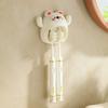 Portacepillos de dientes Oso para Baño Inodoro Montaje en Pared sin Taladro Portacepillos de Dientes Doméstico Lindo Oso Estante de Almacenamiento para Cepillos de Dientes