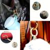 Hebilla Metálica de Resorte Hebilla de Bloqueo Colgante Aleación Galvanizada Accesorios para Equipaje Apertura Gancho Redondo Hebilla Hebilla Venta al por Mayor Anillo de Resorte