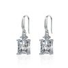 Nuevos Pendientes de Diamantes Pagoda, Ganchos para la Oreja, Sentido Elegante Coreano Personalizado, Pendientes Cortos Populares y de Moda de Lujo