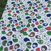 10 Lona de algodão poliéster fábrica direta tecido de desenho animado lona estampada com coruja tecido para artigos domésticos explosões