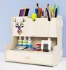 Estantería de escritorio sencilla y moderna para dormitorio de estudiantes, pequeña, para niños, para oficina y escritorio