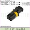16883.592.661/18286.000.002 Plug Dj7028A-1.5-21/Qg001 Conector