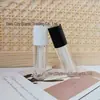 Amostra de Tubo de Batom Gloss Labial 2,5g Tubo Vazio de Gloss Labial Material de Embalagem Cosmética Líquido Iluminador Isolante para Base Tubo Pronto