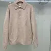 Camisa Polo de Punto para Hombre y Mujer, Suéter de Moda Casual, Nuevo Estilo Otoño Top Pulóver 487939