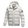 Moda de Comércio Exterior Roupas Acolchoadas de Algodão com Capuz Masculino Novo Inverno Casaco de Inverno Espessado Quente Moderno Solto Jaqueta Acolchoada de Algodão
