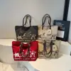 Bolsa Tiracolo de Lona de Grande Capacidade Sacola de Compras para Mulheres Indo para a Aula Bolsa de Ombro de Desenho Animado Bolsa de Mamãe Bolsa Tote para Fitness Viagem