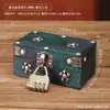 Caja de almacenamiento de manualidades de madera vintage personalizada, caja de almacenamiento con tapa abatible envejecida con contraseña, caja de madera pequeña para utilería de filmación de cine y televisión