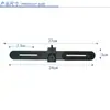 Barra Transversal para Suporte de Iluminação para Câmera Fotográfica, Suporte Externo, Barra Transversal de Iluminação para Flash com Múltiplas Posições, Atacado