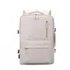 Mochila de Gran Capacidad Multifunción Expansible Equipaje Mochila USB Estudiante Viaje Bolsa para Computadora Bolsa de Viaje de Alto Valor