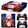Dropshipping Calcomanías Ps4 Ps41100/1200 Calcomanías de Dibujos Animados, Varios Diseños de Anime de Dibujos Animados, Acabado Mate, Sin Residuos de Adhesivo, Resistente a los Arañazos y al Desgaste
