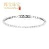 Versátil Quatro Estações Dezembro Aniversário Zircônia Pulseira de Aço Inoxidável Tennis Pulseira de Zircônia com Garra Elegante Popular Não Desbota para Mulheres