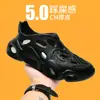 Zuecos Deportivos de Verano para Hombre, Antideslizantes, Transpirables, con Sensación de Amortiguación Suave, Pantuflas de Doble Uso con Punta Cerrada, Sandalias de Playa Talla Grande