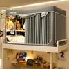 Novo modelo 2026 tecido de cortina espesso tramado, bloqueio de luz físico, mosquiteiro para estudantes, cortina de cama respirável, malha criptografada para estudantes