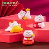 Micro-paisaje Creativo Lindo Gato de la Suerte Figura DIY Artículo Decorativo Accesorios de Bolsa Sorpresa Mini Escritorio Coche Pequeño Adorno