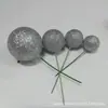 20 Piezas Doradas Bolas de Burbuja para Pastel Enchufe Decoración para Boda Aniversario Fiesta de Cumpleaños Traje