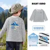 Camiseta de Manga Larga para Niños Estilo Europeo Derecho Primavera y Otoño 2026 Nueva Prenda Superior para Niños Medianos y Grandes Ropa Interior Ropa para Niños Ropa de Otoño para Bebés