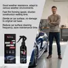 Agente de Recubrimiento de Cristal Nano Rayhong Mantenimiento de Coche Impermeable Anti-Suciedad Anti-Polvo Abrillantador Resistente al Desgaste Agente Protector
