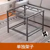 Mesa Aquecida Dobrável para Uso Doméstico, Suporte Aquecedor Multifuncional de Inverno, Conjunto Completo de Mesa de Jantar Quadrada