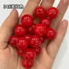 Cuentas Redondas Acrílicas de Dos Tonos Degradado de 16 mm con Agujero Recto, Cuentas Sueltas para Manualidades DIY, Cadenas de Teléfono, Pulseras y Accesorios de Joyería