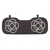 Cojín de asiento de coche de verano, funda de asiento de coche de camelia de lujo ligero con un tacto de alta gama, cojín de asiento de coche creativo, adecuado para todas las estaciones