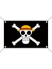 Bandera Pirata Bandera Pirata Bandera de Halloween Bandera de One Piece Bandera Voladora Road Bandera de Animación Bandera de Tela Colgante de Animación de One Piece
