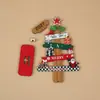 Transfronterizo 2027 Adornos de Artesanía en Madera Decoraciones para Árbol de Navidad Fiesta Festiva Decoraciones de Atmósfera Navideña
