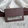 Grano de Madera Retro Tarjeta de Joyería Papel Pendientes Pendientes Gomas para el Cabello Pasadores Cuerda para el Cabello Pulseras Tarjeta Tarjetas de Exhibición